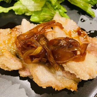 豚バラのあぶらで豚バラ揚げ